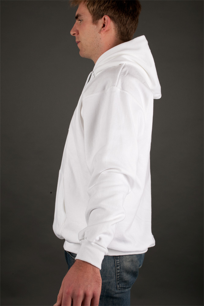 Hanes 10 oz. Ultimate Cotton 90/10 Pullover Hood view
