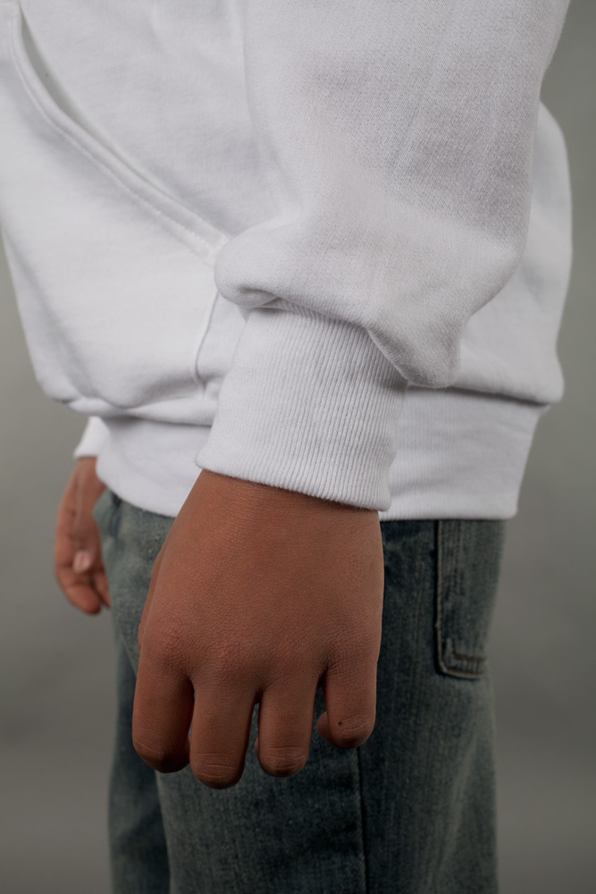 Hanes Youth 50/50 Hooded Sweatshirt view